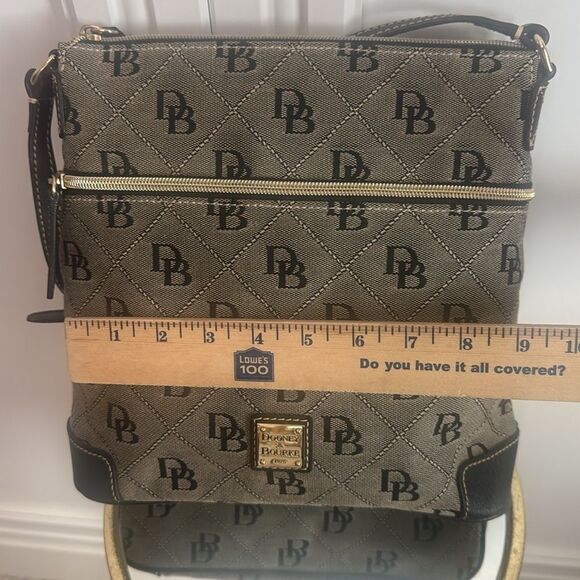 Dooney & Bourke Jacquard Logo Shoulder Bag - Picture 10 of 15